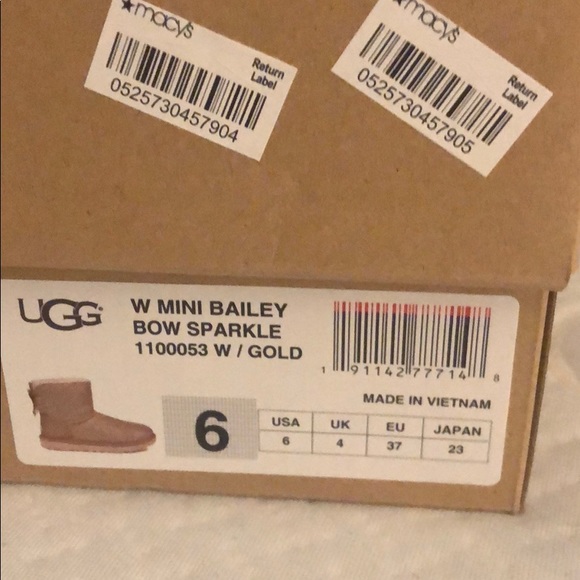 UGG BAILEY BOW SPARKLE - Picture 4 of 4